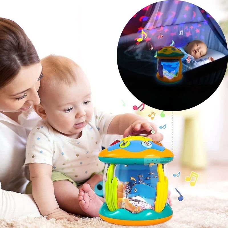 🌟 Jouet d'Éveil Interactif | LumiRouleau™