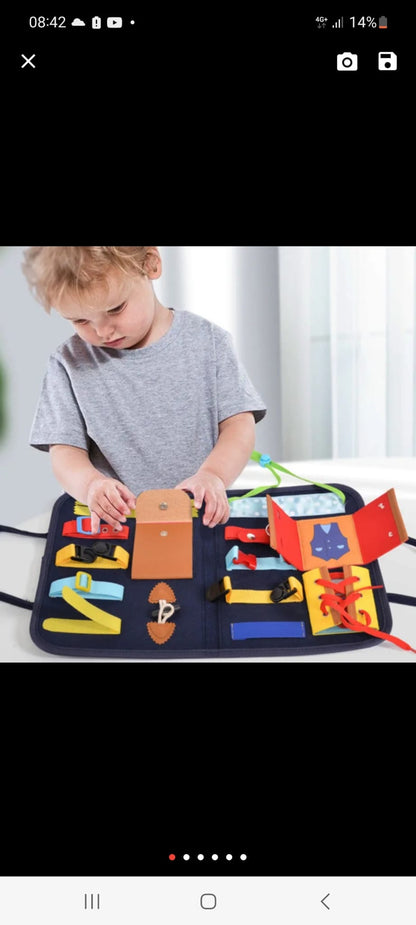 Planche d'activite pliable pour les touts pétits