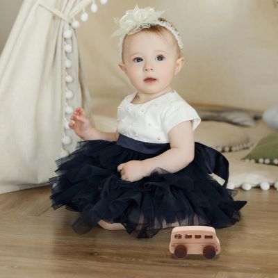 Petit Bus Montessori en Bois | Jouet d’Éveil Naturel & Motricité Fine