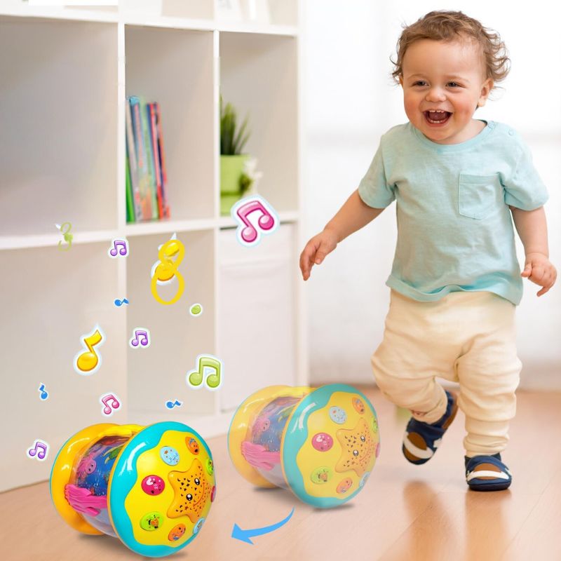 🌟 Jouet d'Éveil Interactif | LumiRouleau™