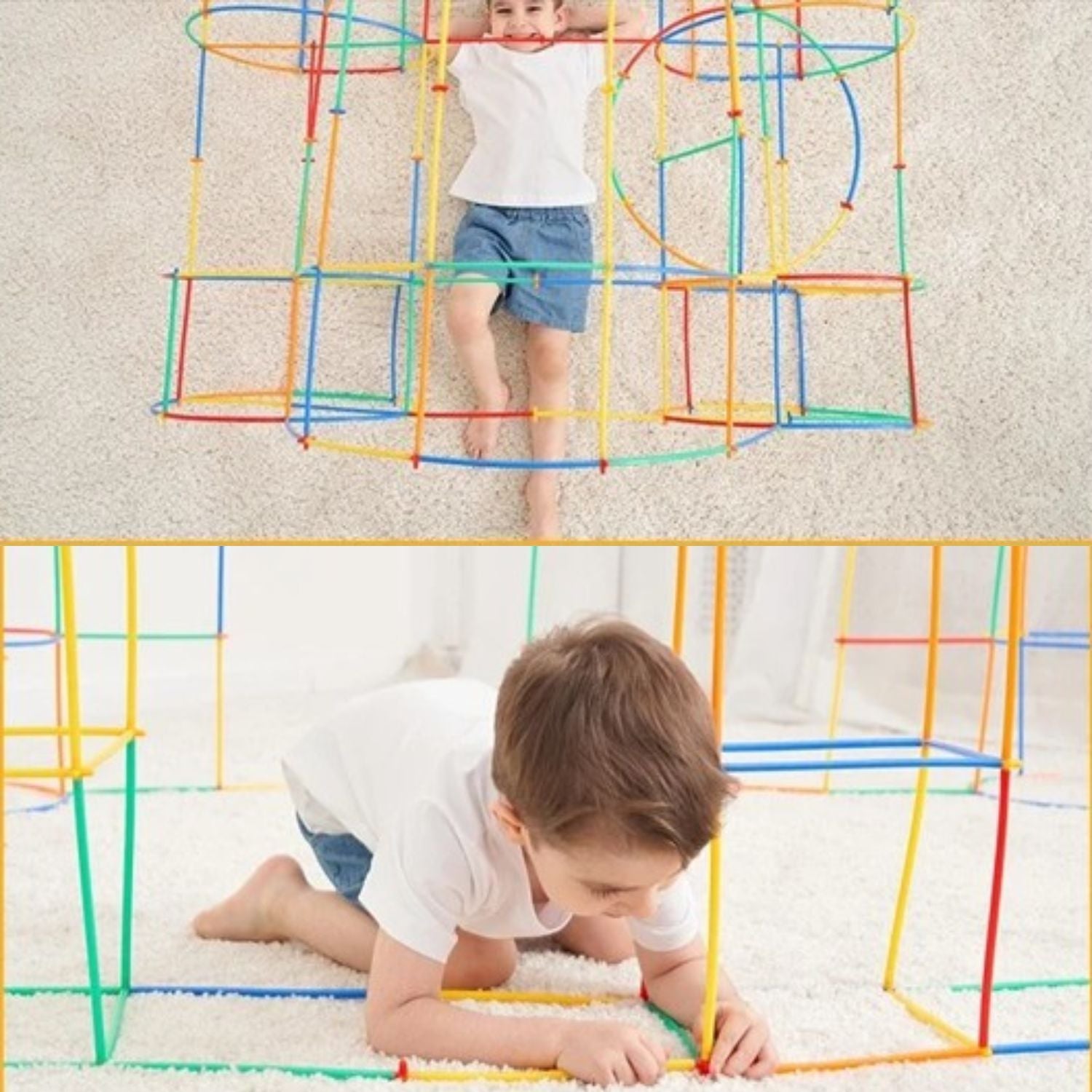 Jeu éducatif Montessori FlexiBuild pour développer logique et concentration